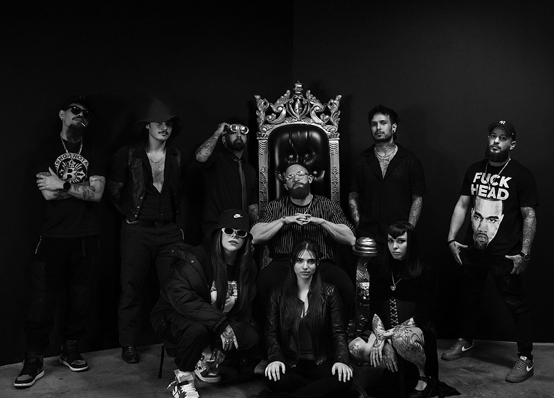 The Crown and Casket crew